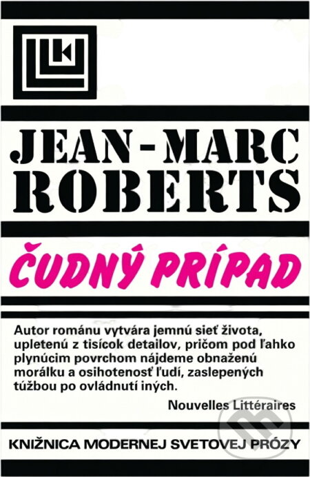 Kniha: Čudný prípad (Jean-Marc Roberts). Tatran, 1987