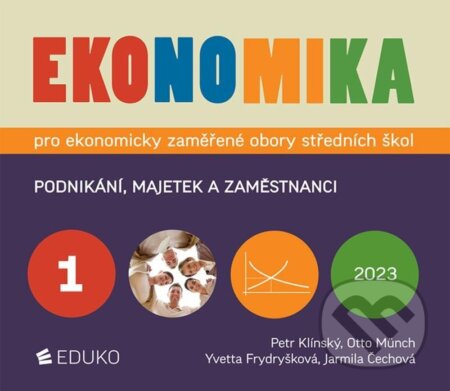Ekonomika 1 pro ekonomicky zaměřené obory SŠ - Otto Münch, Yvetta Frydryšková, Petr Klínský, Eduko, 2023