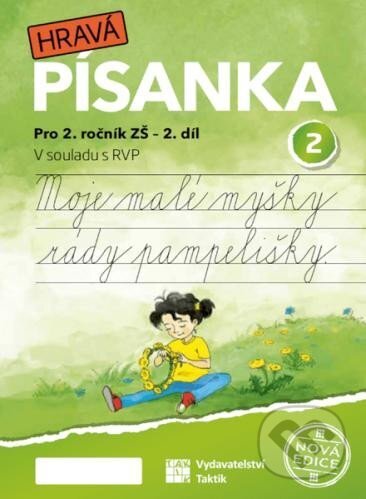 Český jazyk 2 - nová edice - písanka - 2. díl - kniha z kategorie 1. stupeň