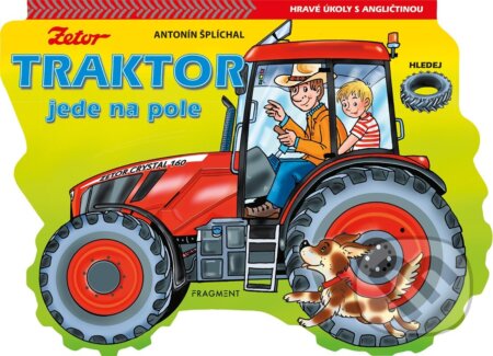 Traktor jede na pole - Antonín Šplíchal (Ilustrátor), Fragment, 2023