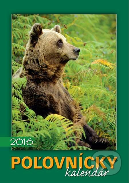 Poľovnícky kalendár 2016, Spektrum grafik, 2015