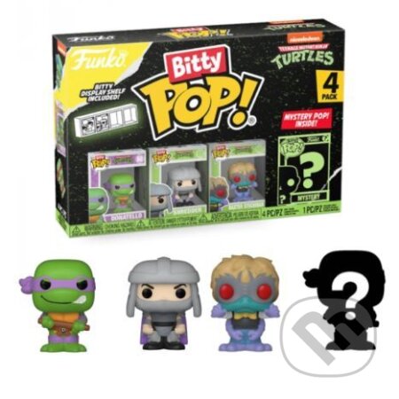 Funko Bitty POP: Teenage Mutant Ninja Turtle - Donatello (4pack), Funko, 2023