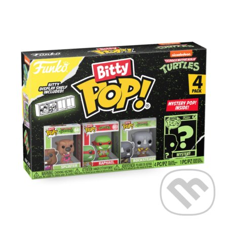Funko Bitty POP: Teenage Mutant Ninja Turtle - Splinter (4pack)