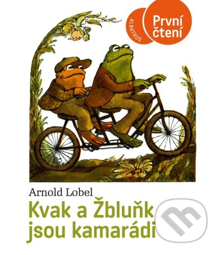 Kvak a Žbluňk jsou kamarádi - Arnold Lobel, Arnold Lobel (ilustrátor), Albatros CZ, 2023