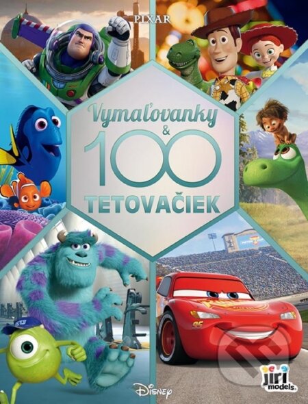 100 tetovačiek s vymaľovankami/ Pre chlapcov - Disney - kniha z kategorie Pro děti
