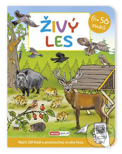 Živý les (56 zvuků) - kniha z kategorie Pro děti