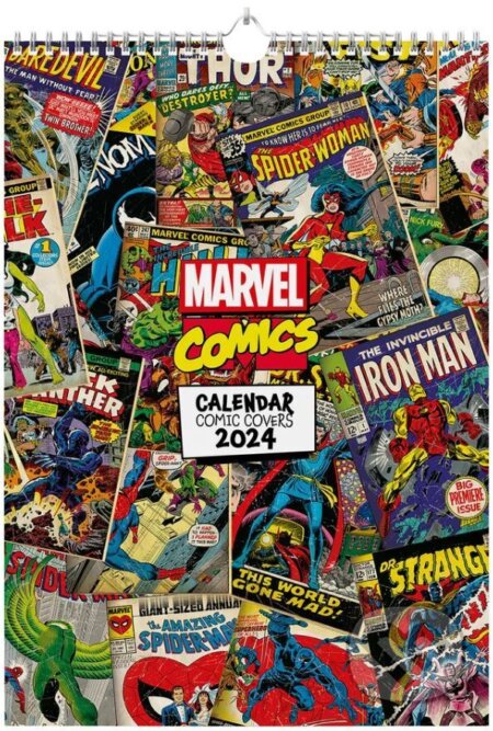 Oficiálny nástenný kalendár 2024: Marvel Comics, , 2023