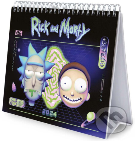 Stolový kalendár 2024: Ricky And Morty, , 2023