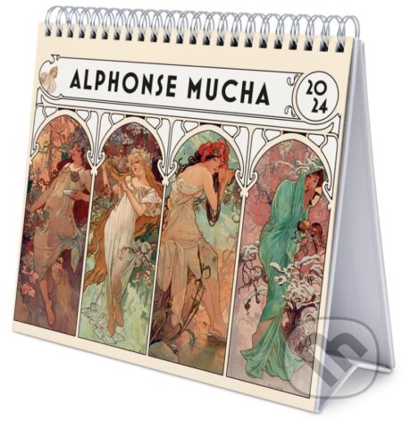 Oficiálny stolový kalendár 2024: Alphonse Mucha, , 2023