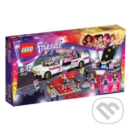 LEGO Friends 41107 Limuzína pro popové hvězdy, LEGO, 2015