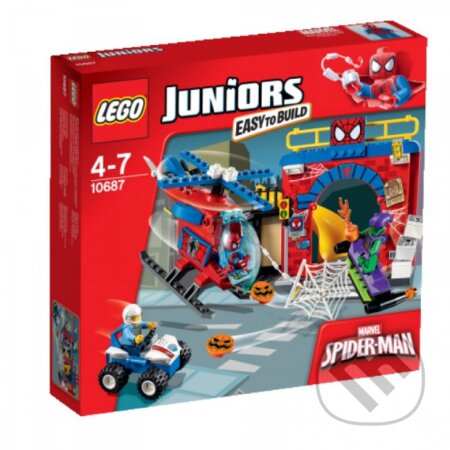 LEGO Juniors 10687 Spider-Manova™ skrýš, LEGO, 2015