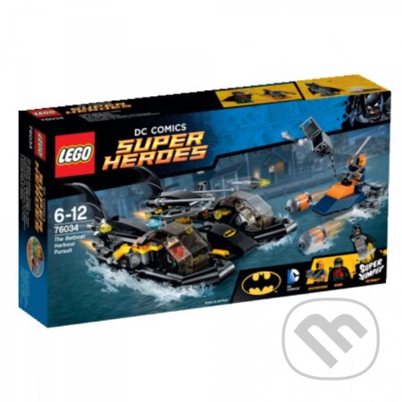 LEGO Super Heroes 76034 Honička v přístavu s Batmanovým člunem, LEGO, 2015
