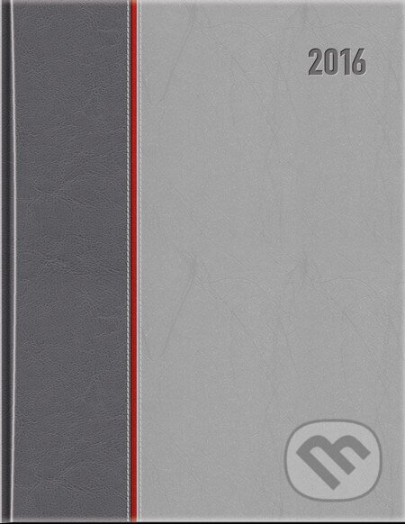 Diár Toscana sivý 2016, Spektrum grafik, 2015