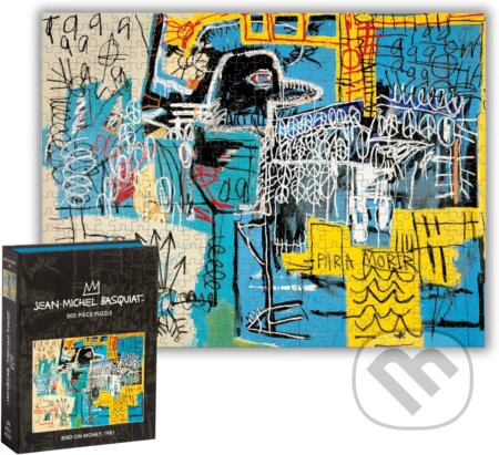 Basquiat Bird on Money Book Puzzle: 500 Pieces, Galison, 2023