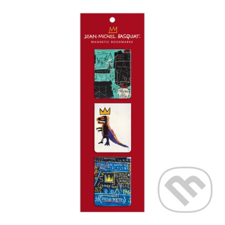 Basquiat Magnetic Bookmarks, Galison, 2023