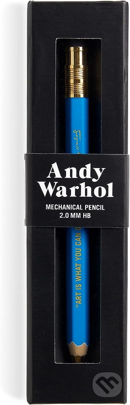Galison Andy Warhol Philosophy Mechanical Pencil
