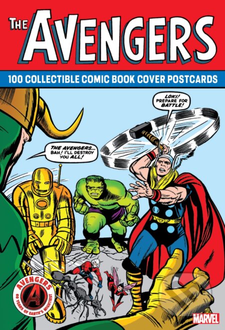 Avengers: 100 Collectible Comic Book Cover Postcards - Marvel Entertainment, Chronicle Books, 2023