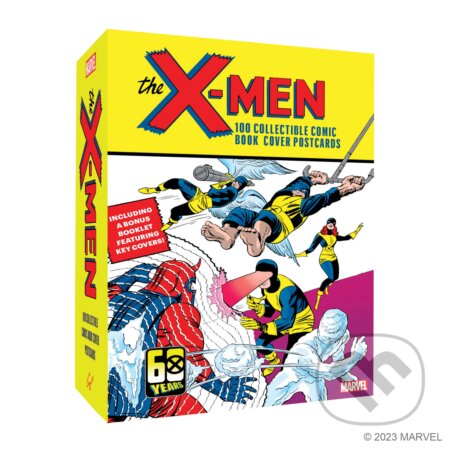 The X-Men: 100 Collectible Comic Book Cover Postcards - Marvel Comics, Chronicle Books, 2023