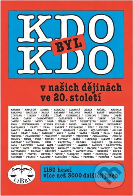 Kniha: Kdo byl kdo v našich dějinách ve 20. století (Milan Churaň). Libri, 1994
