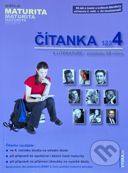 Kniha: Čítanka 4 : k Literatuře - přehledu SŠ učiva (Lenka Krausová a Lukáš Foldyna). Petra Velanová, 2006