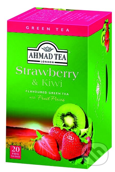 Zelený čaj jahoda a kiwi, AHMAD TEA, 2015