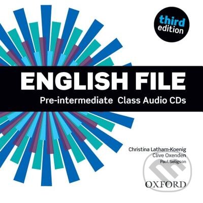 New English File - Pre-Intermediate - Class Audio CDs - Christina Latham-Koenig, Clive Oxenden, Paul Seligson, Oxford University Press, 2012