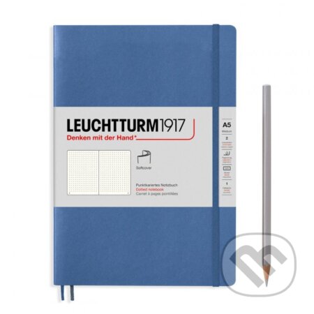 Notebooks Softcover Medium-denim, dotted, LEUCHTTURM1917