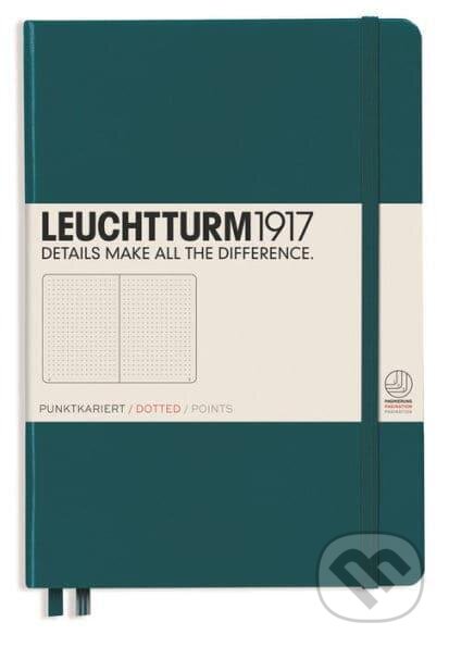 Notebooks Medium-pacific green, plain, LEUCHTTURM1917
