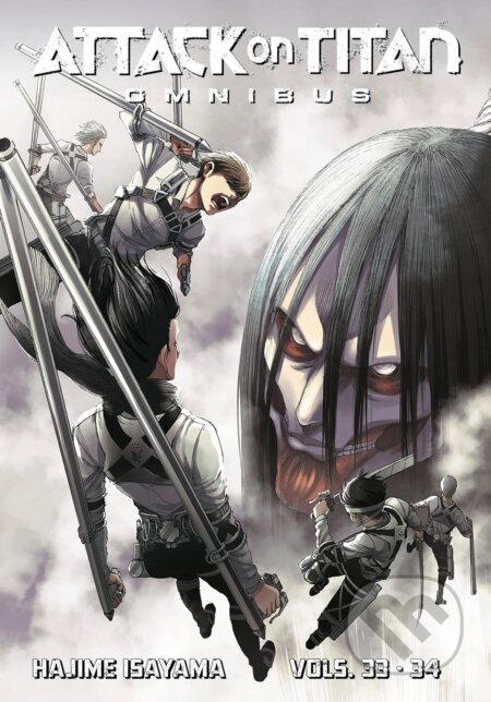 Attack on Titan Omnibus 12 (Vol. 33-34) - Hajime Isayama - kniha z kategorie Komiksy