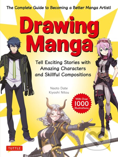 Drawing Manga - Naoto Date, Kiyoshi Nitou, Tuttle Publishing, 2023