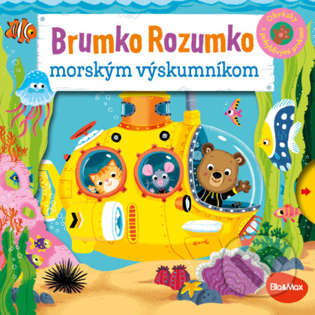 Brumko Rozumko morským výskumníkom - Benji Davies, Benji Davies (Ilustrátor), Ella & Max, 2024