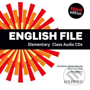 New English File: Elementary - Class Audio CDs - Christina Latham-Koenig, Clive Oxenden, Paul Seligson, Oxford University Press, 2012