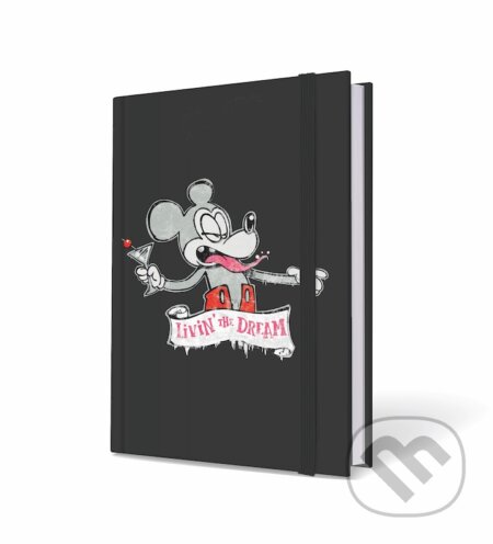 Banksy notebook mickey 15x21cm