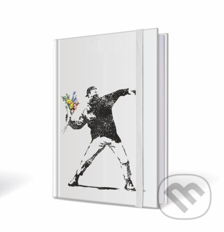 Banksy notebook kyticový útočník 9x14cm, CMA Group, 2023