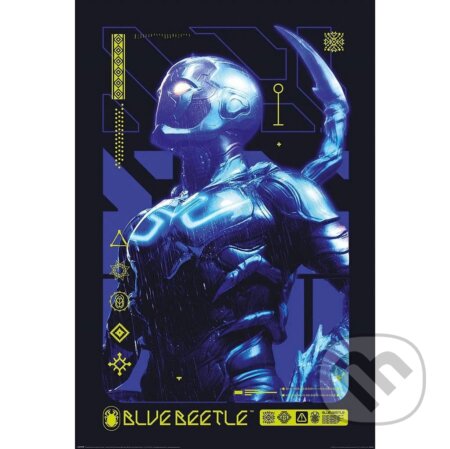Plagát Blue Beetle - Alien Biotech, Pyramid International, 2023