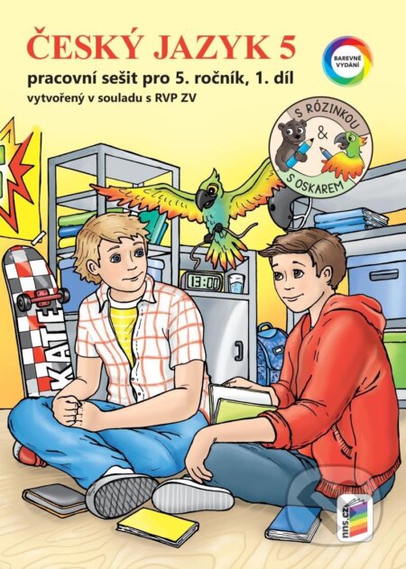 Český jazyk 5, 1. díl s Rózinkou a Oskarem (barevný pracovní sešit) - kniha z kategorie 2. stupeň