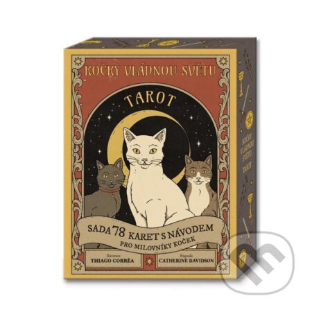 Kočky vládnou světu – TAROT - Catherine Davidson, Familium, 2023