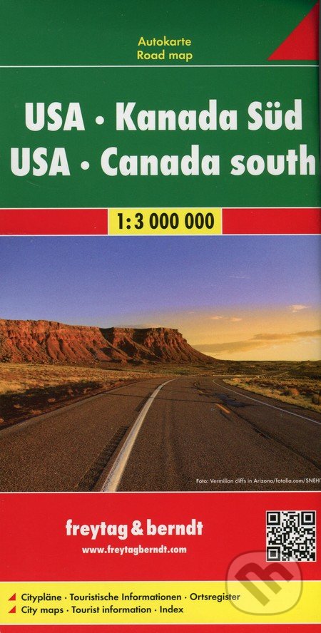 USA-Canada south 1:300 000, freytag&berndt, 2016