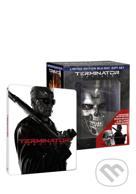 Terminator Genisys sběratelské balení s lebkou Steelbook - Alan Taylor, Magicbox, 2015
