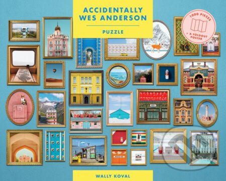 Accidentally Wes Anderson Jigsaw Puzzle - Wally Koval, Laurence King Publishing, 2023