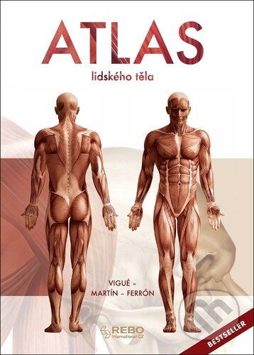 Atlas lidského těla - Jordi Vigué, Klub čtenářů, 2023