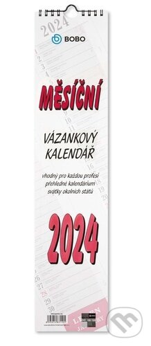Vázankový 2024 - nástěnný kalendář, BOBO BLOK, 2023
