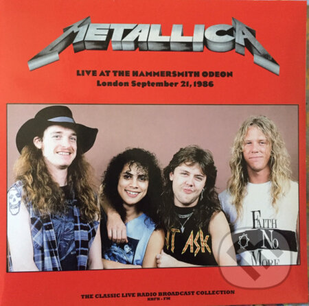 Metallica:  Live At The Hammersmith Odeon London 21th September 1986 (Coloured) LP - Metallica, Hudobné albumy, 2023