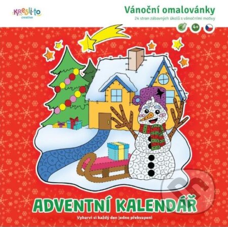 Adventní kalendář - Valentina Montevecchi - kniha z kategorie Omalovánky