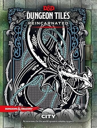 Kniha: Avalon Hill WOCC4911 No Dragons: RPG Dungeon Tiles Reincarnated: City (Wizards of the Coast LLC)