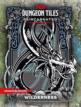 Kniha: Dungeons & Dragons RPG - Dungeon Tiles Reincarnated Wilderness (Wizards of the Coast LLC)