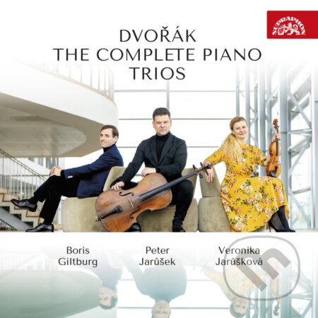 Antonín Dvořák : Klavírní tria komplet - Boris Giltburg, Veronika Jaruskova, Peter Jarůšek, Hudobné albumy, 2023