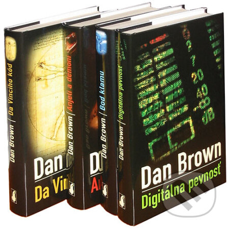 Dan Brown - kolekcia 4 bestsellerov - Dan Brown, Slovart, 2005