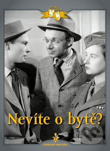 Nevíte o bytě? - Digipack - Bořivoj Zeman, Filmexport Home Video, 1947