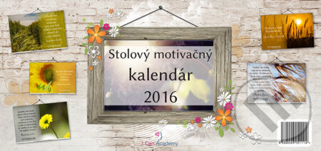 Stolový motivačný kalendár 2016, I Can Academy, 2015